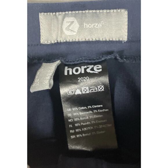 Horze Equestrian Women's Active Full Seat Breeches Peacoat Dark Blue Size 30 - Picture 10 of 16